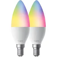 TP-LINK Tapo L430C E14 -älylamppu 2 kpl