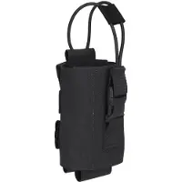 Tasmanian Tiger Radio Pouch LP (Color: Black)