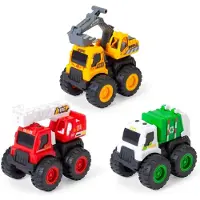 Dickie Toys Asfalttisankari Mighty Engines 3R -ajoneuvo