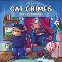 Deltas Cat Crimes - Cozy Coloring Book JadeSummer