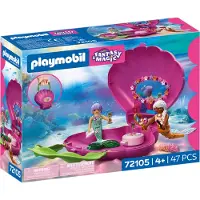 Playmobil Havfruens Muslingetaske - Purple - ONE SIZE