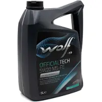 WOLF Officialtech Ms-fe Sae 5w-20 Moottoriöljy 5l