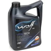 WOLF Vitaltech Pi C3 Sae 5w-40 5l Moottoriöljy