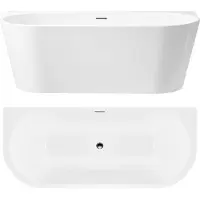 REA CAPRI seinäakryylikylpyamme 150cm