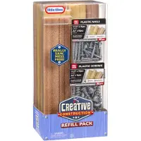 Little Tikes Lt Creative Construction Wood, Nails And Screw Bundle - Multi/patterned - ONE SIZE