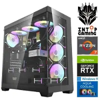 INTOP Tietokone AQUA Ryzen 7 7700X 64GB DDR5 1TB SSD M.2 NVME RTX5060Ti 16GB WIN11