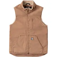 West Coast Choppers Sherpa Lined Canvas Liivi