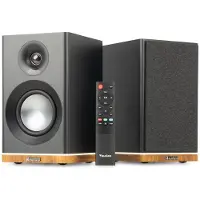 Audizio KS12 aktiiviset kirjahyllykaiuttimet, 80 W Bluetooth musta
