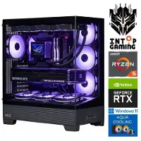 INTOP Tietokone AQUA Ryzen 5 7600X 64GB DDR5 1TB SSD M.2 NVME RTX5060Ti 16GB WIN11