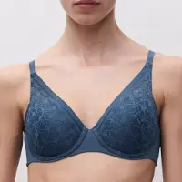 Chantelle Ace T-Shirt Covering Memory Bra - Blue - 70 E