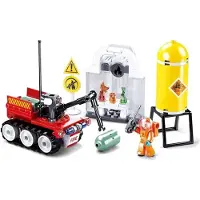Sluban Fire Tank Drill 130 Pieces Kultainen