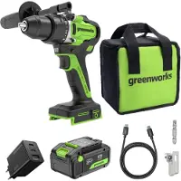 Greenworks Akkukäyttöinen ruuvinväännin DD590A1; 24 V; 90 Nm; 1x4,0 Ah akku