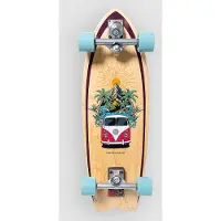 Long Island Longboards California 75th 30"x9.75"x19" Volkswagen Surfskate uni Koko Uni