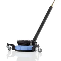 Kränzle D12 Round Cleaner lattia- ja terassipesuri pyörillä