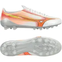 Mizuno Alpha Iii Made In Japan Ag Prism - Valkoinen/oranssi/evening Prim - Tekonurmi (Ag), koko 44