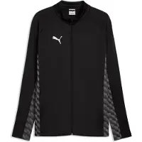 Puma Urheilutakki 'TeamLIGA26' harmaa / tummanharmaa / musta / valkoinen