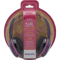 Philips Lasten kuulokkeet SHK2000PK/00, Langallinen, 12 - 22000 Hz, Musiikki, 100,2 g, Kuulokkeet, Vaaleanpunainen, Purppura