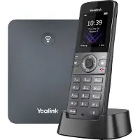 Yealink Langaton puhelin - - W74P - Yksinkertainen näppäimistö - Digitaalinen vastaaja - Monilinjainen