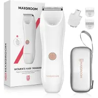 MAXGROOM M-9082 2-in-1 naisten vartalo- ja kasvotrimmeri - valkoinen