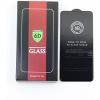 24.Se Karkaistu näytönsuoja 6D varten Samsung Galaxy A36 5G kanssa Musta kehys - 10-pack