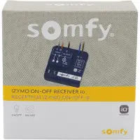 Somfy 1822649 Upotettava vastaanottimen valo on/off io (1822649)