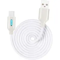 24hShop Latauskaapeli USB-C / Tyyppi-C -Valkoinen