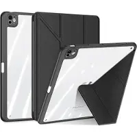 DUX iPad Pro 13 2024/2025 Magi Irrotettava 2-in-1 Folio kotelo - Musta