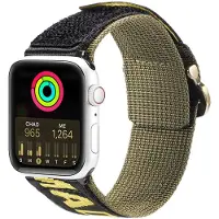 DUX Strap (Outdoor Version) Apple Watch Ultra, SE, 8, 7, 6, 5, 4, 3, 2, 1 (49, 45, 44, 42 mm) nylon band bracelet yellow-green