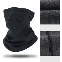 24hShop Lämmittävä hiihtomaski - Musta