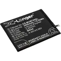123accu Xiaomi M1901F7C M1901F7E M1901F7G akku 3900mAh
