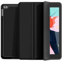 24hShop Trifold kotelo jalustalla iPad 9,7" Gen 5 / 6 -laitteille - musta