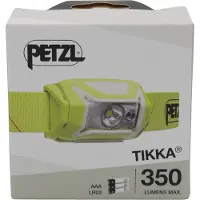 Petzl Tikka, Taskulamppu otsanauhalla, Keltainen, Painikkeet, IPX4, LED, 1 lamppua