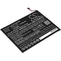 123accu Akku Tabletti Acer Chromebook Tab 10, D651N -tabletille, D651N