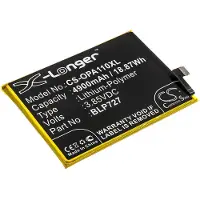123accu Akku älypuhelin, Matkapuhelin for OPPO A11x, PCHT00, PCHM00