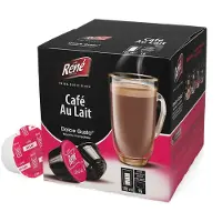 Chef Rene | Café au Lait - 16 kapselia Dolce Gusto-koneisiin