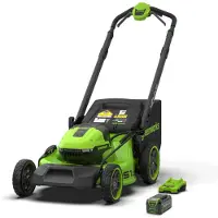 Greenworks Akkukäyttöinen ruohonleikkuri itsevetävä LM5104SA2; 40 V; 51 cm; 1x5,0 Ah akku