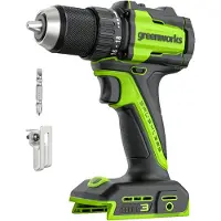 Greenworks Akkukäyttöinen ruuvinväännin DD345; 24 V; 45 Nm (ilman akkua ja laturia)