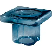 Miniforms Soda Coffee Table 53x53 Cm - Sohvapöydät Käsinpuhallettu Lasi Blue Grey - TS520-1149