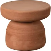 Miniforms Tototo Side Table Ø50 - Sivupöydät & Apupöydät Kivitavara Terracotta - TS131-0QIN