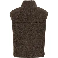 ONLY Onlbaby Teddy High Zip Vest Pnt Noos - Brown - S