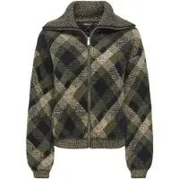 ONLY Onlmaroon Ls Zip Collar Cardigan Knt - Multi/patterned - XS