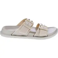 Pepe Jeans for woman. PLS700005 Off-white Ocean Studs Sandals (38), Flat, None, Casual, Beachwear