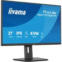 Iiyama – 27'' IPS QHD 75Hz puertos y KVM Pro Max (XB2797QSNP-B1)