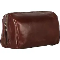 Leonhard heyden Cambridge Toilettilaukku Nahka 26 cm Ruskea