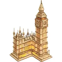 Robotime puinen mallipalapeli 3D Westminsterin kellotorni