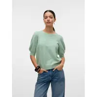 Vero Moda Vmdoffy 2/4 O-Neck Pullover Ga Noos - Green - S