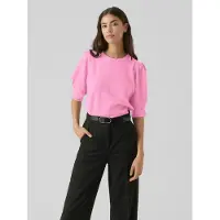 Vero Moda Vmdoffy 2/4 O-Neck Pullover Ga Noos - Pink - L