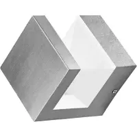 Osram Ulkoseinävalaisin ENDURA STYLE PYRAMID, Alumiini/harmaa/sinkki, Ruostumaton teräs, Moderni