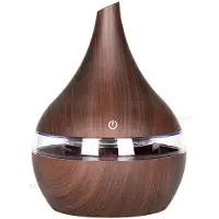 24hShop Ilmankostutin usb 300ml - Tumma puu