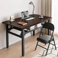 24hShop Taitettava työpöytä 100x60cm / tietokonepöytä / kirjoituspöytä / toimistopöytä
